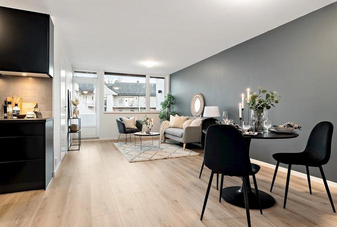 Nå kan denne flotte leiligheten i sentrum bli din!